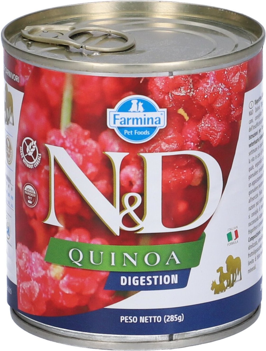 N&D DOG Quinoa Digestion 285G 285 g Futter