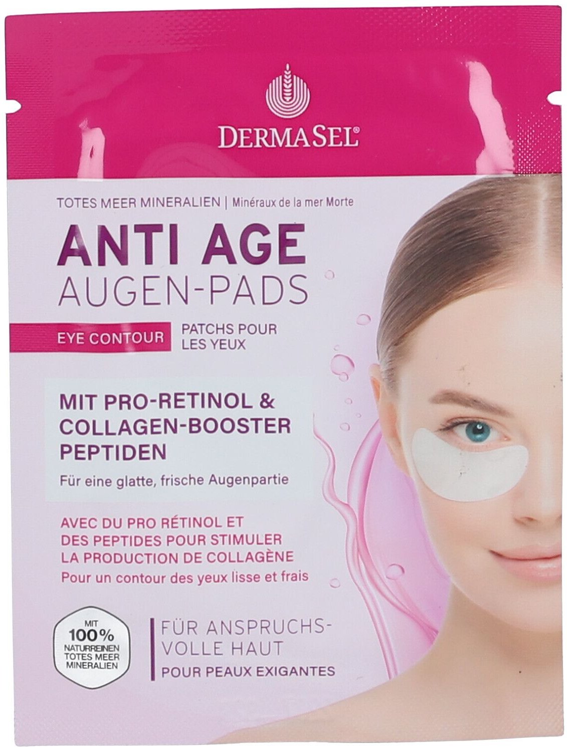 Dermasel Totes Meer Anti-Age Augen-Pads