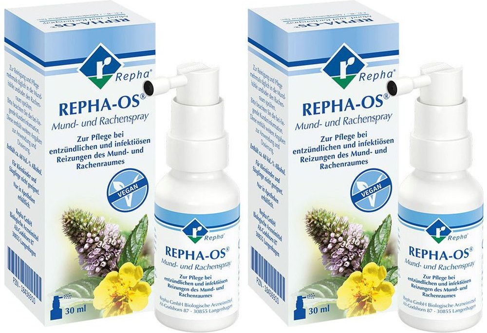 Repha-Os Mund Rachenspray x2 2x30 ml Spray