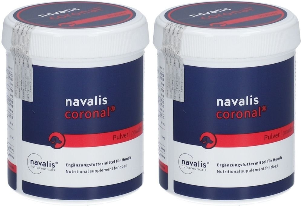 Navalis Coronal Hund x2 2x120 g Pulver