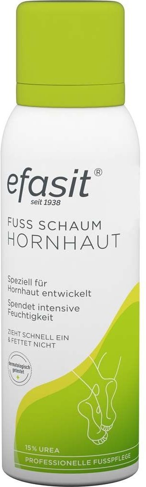 Efasit Fuß Schaum Hornhaut 125 ml
