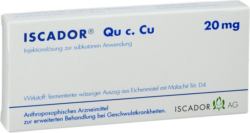 Iscador Qu c.Cu 20 mg Injektionslösung 7x1 ml