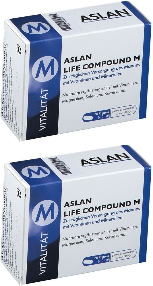 Aslan Life Compound M Kapseln 2x 2x60 St