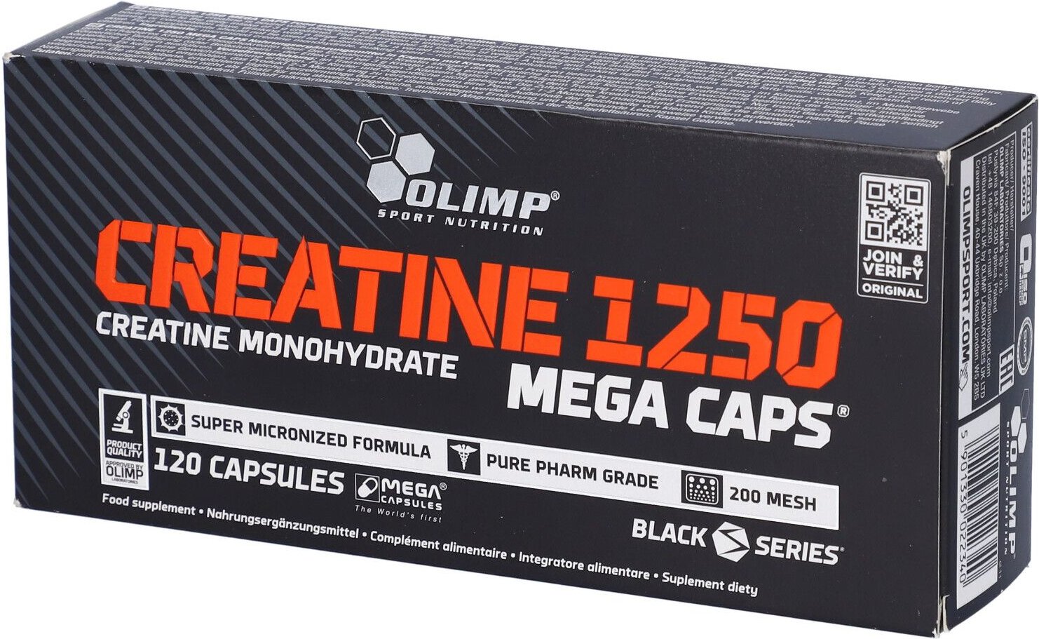 Thumbnail - Creatine Mega 120Cps 168 g Kapseln