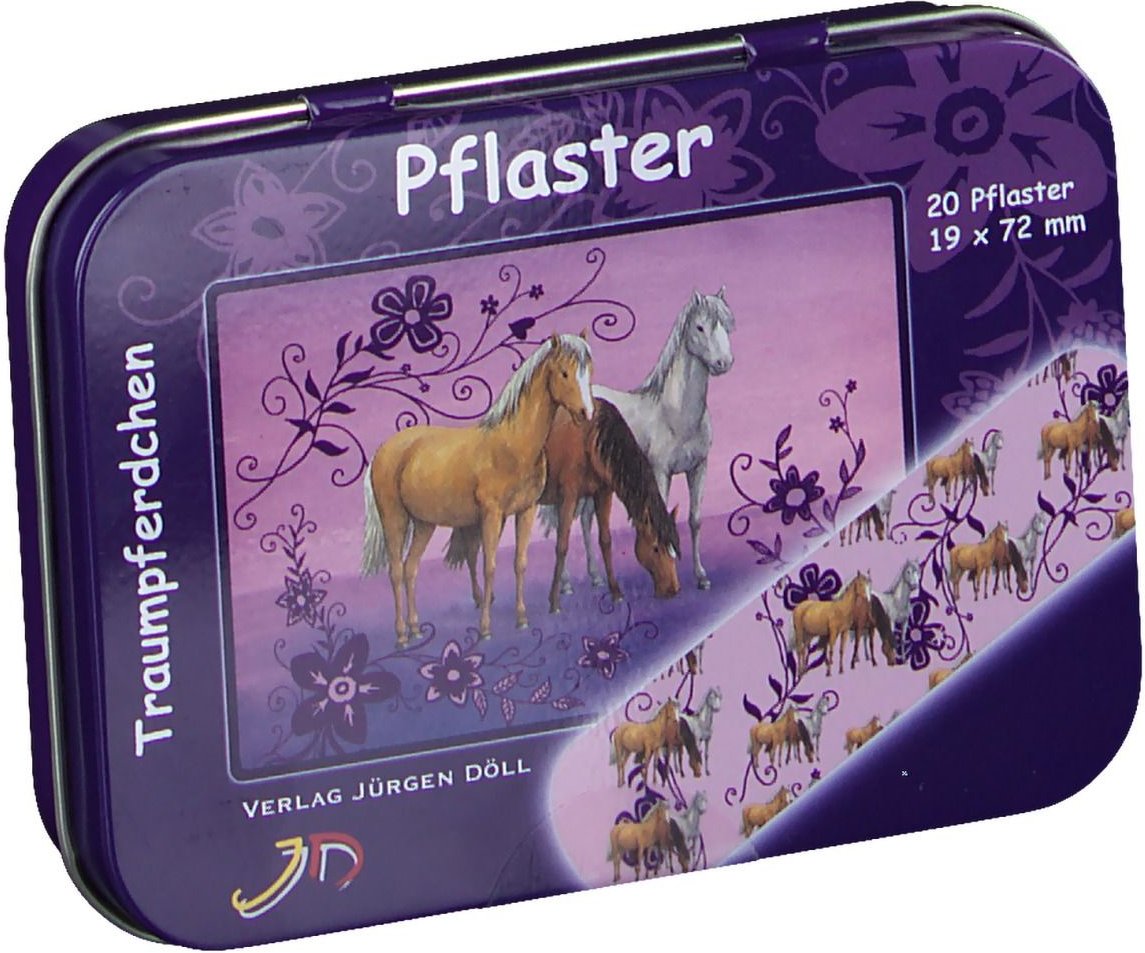 Kinderpflaster Traumpferdchen Dose Pflaster
