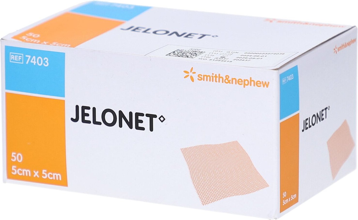 Jelonet Paraffingaze 5x5 cm steril