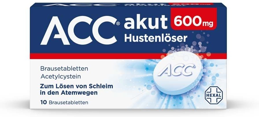 ACC akut 600 Brausetabletten 10 St
