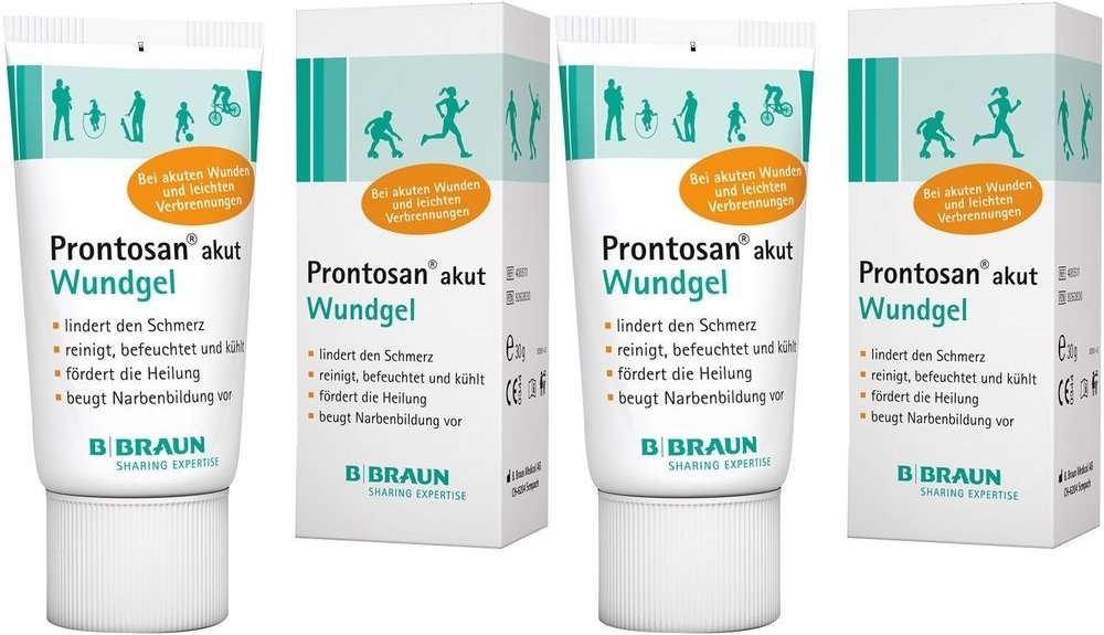 Prontosan akut Wundgel 2x 2x30 g Gel