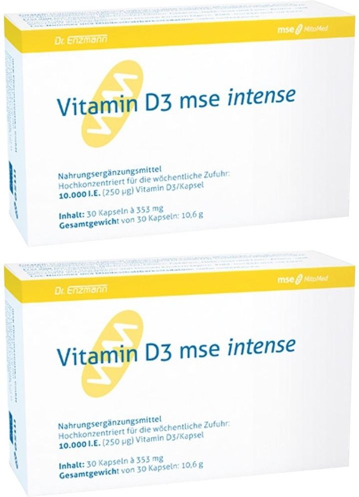 Vitamin D3 MSE intense Kapseln 2x 2x30 St