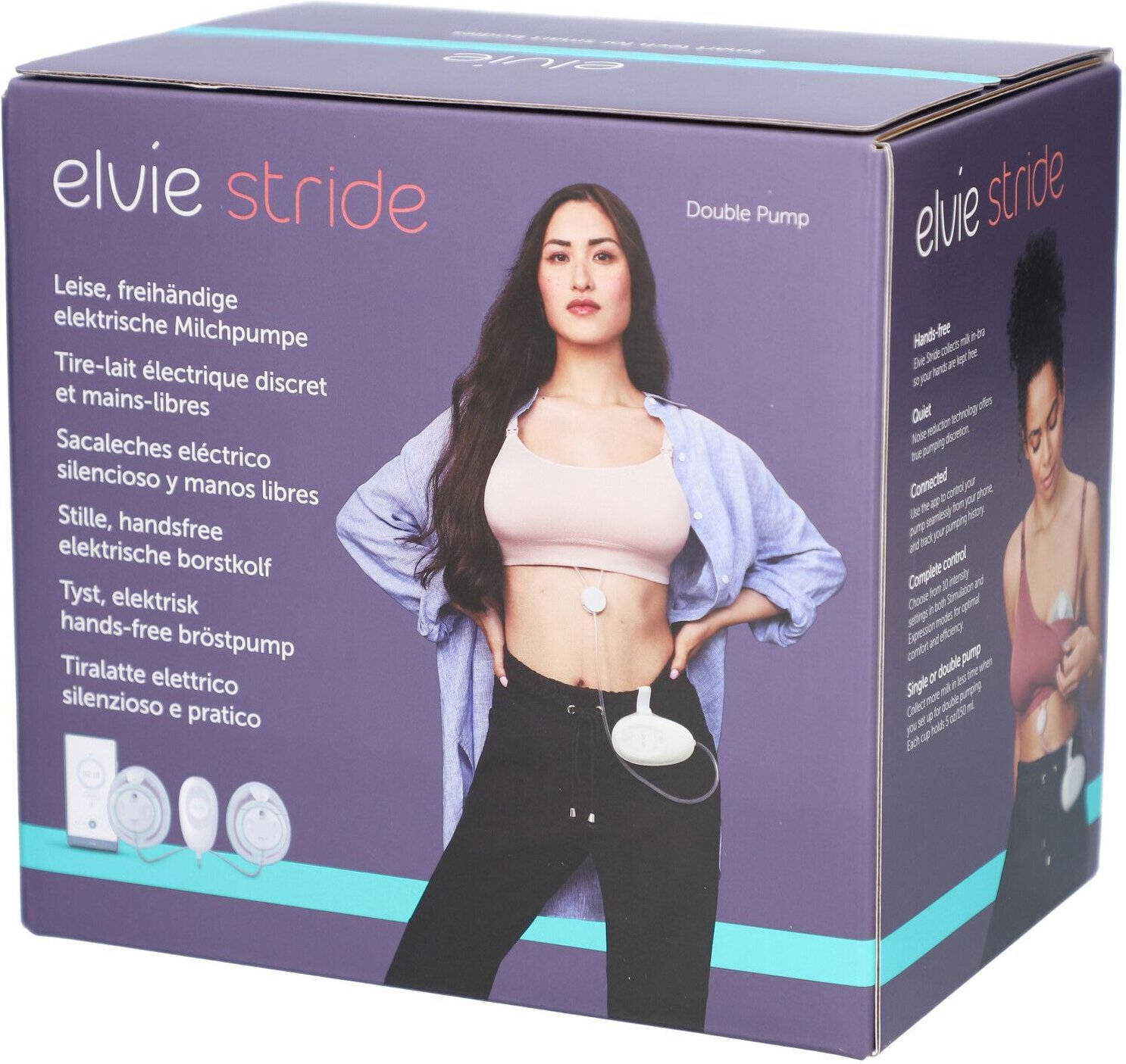 Elvie Stride 1 Elektrische Borstkolf Dubbel St Gerät