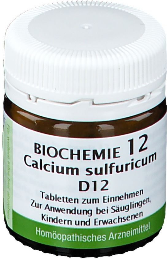 Biochemie 12 Calcium sulfuricum D Tabletten 80 St