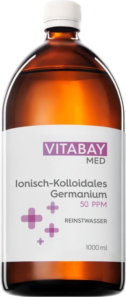 Kolloidales Germanium 50 ppm Reinheitsstufe 99,99% 1000 ml Flüssigkeit