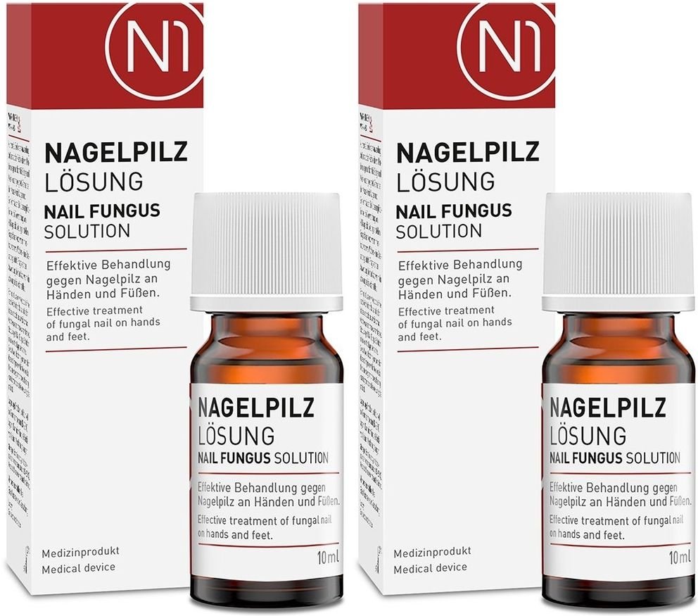 N1 Nagelpilz Lösung 2x 2x10 ml