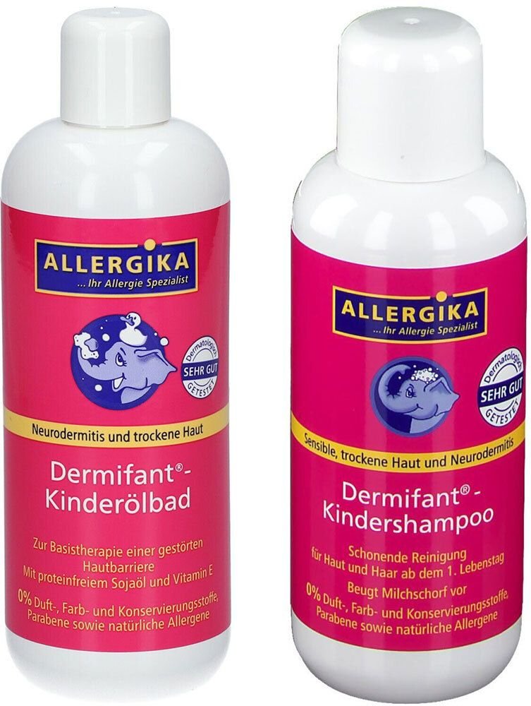 Demifant Kinderölbad + Kindershampoo 200+500 ml Set