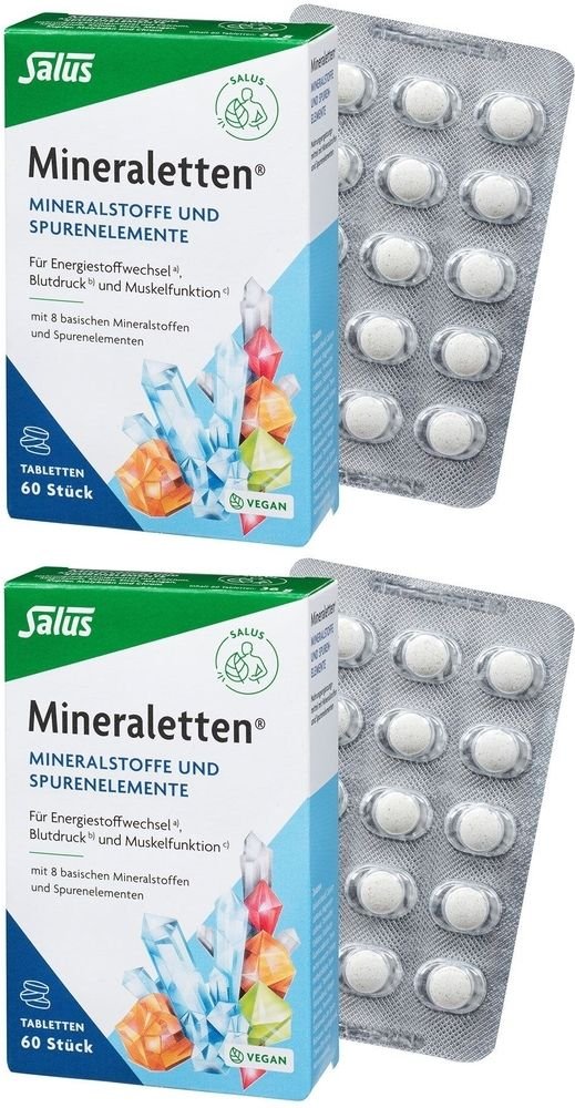 Mineraletten Tabletten Salus 2x 2x60 St