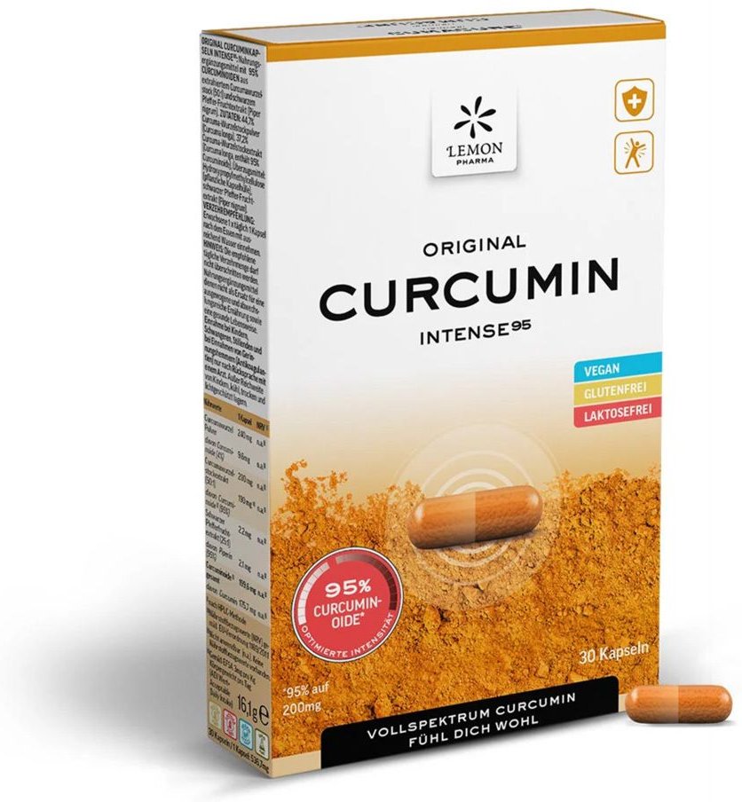 Curcumin Kapseln Cumacure intense 95 Kapseln