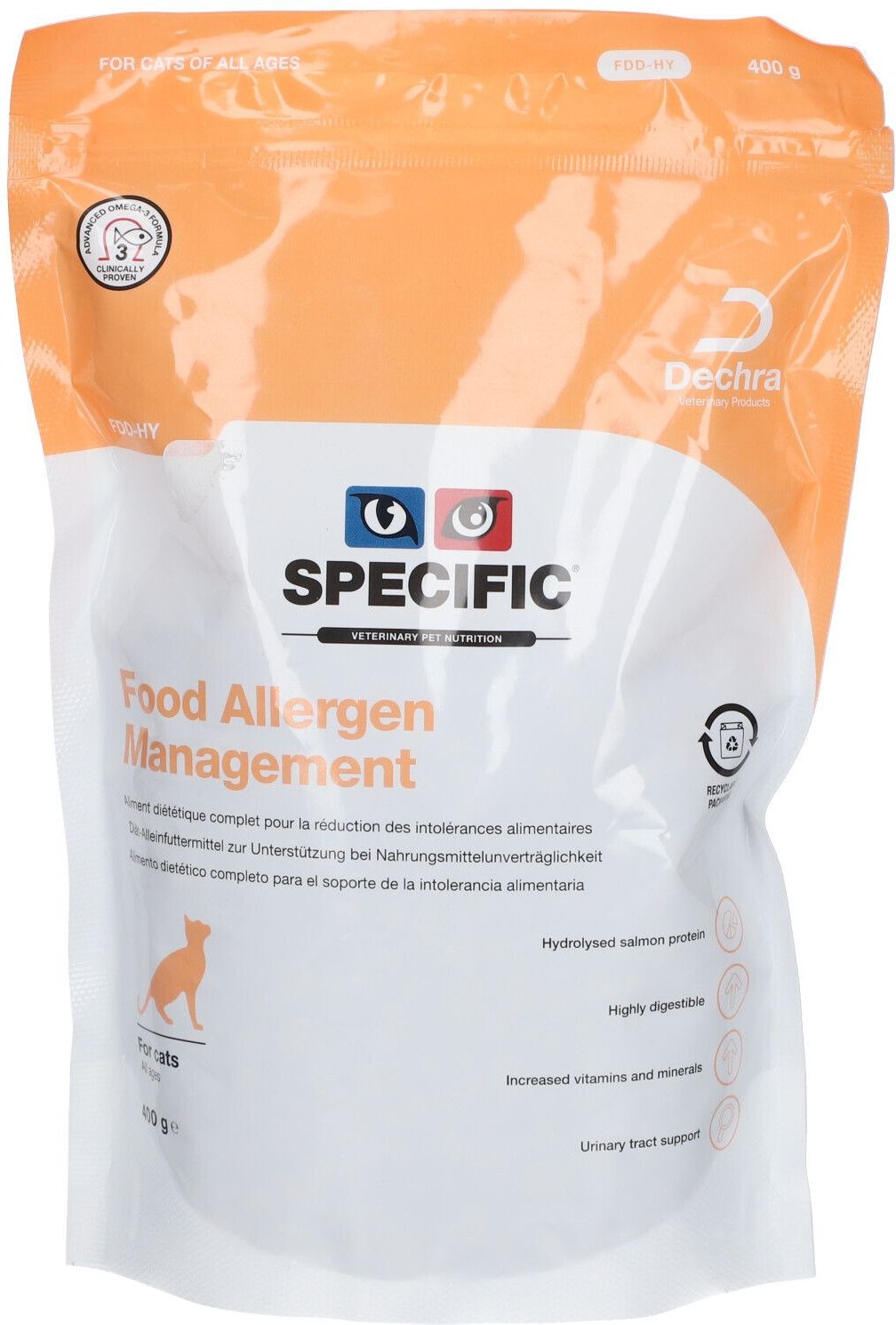 Specific Fdd-Hy Kat Food Allergen Management 221022 4x400g 4x400 g Beutel
