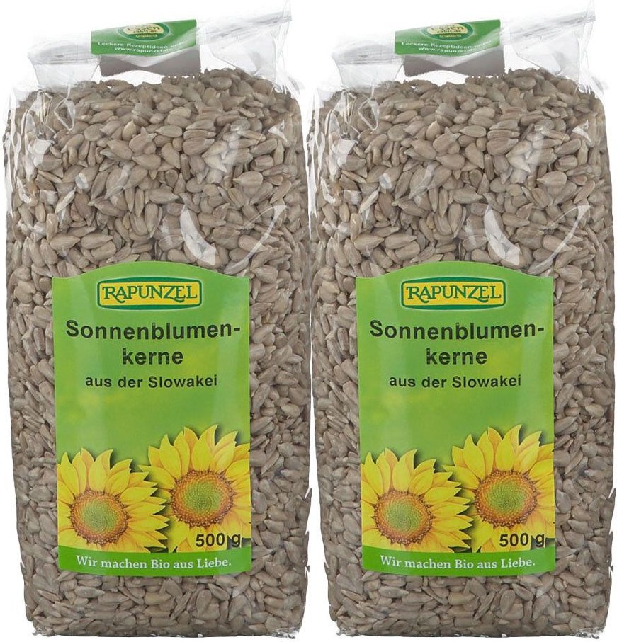 Rapunzel Bio Sonnenblumenkerne 2x500 g Kerne