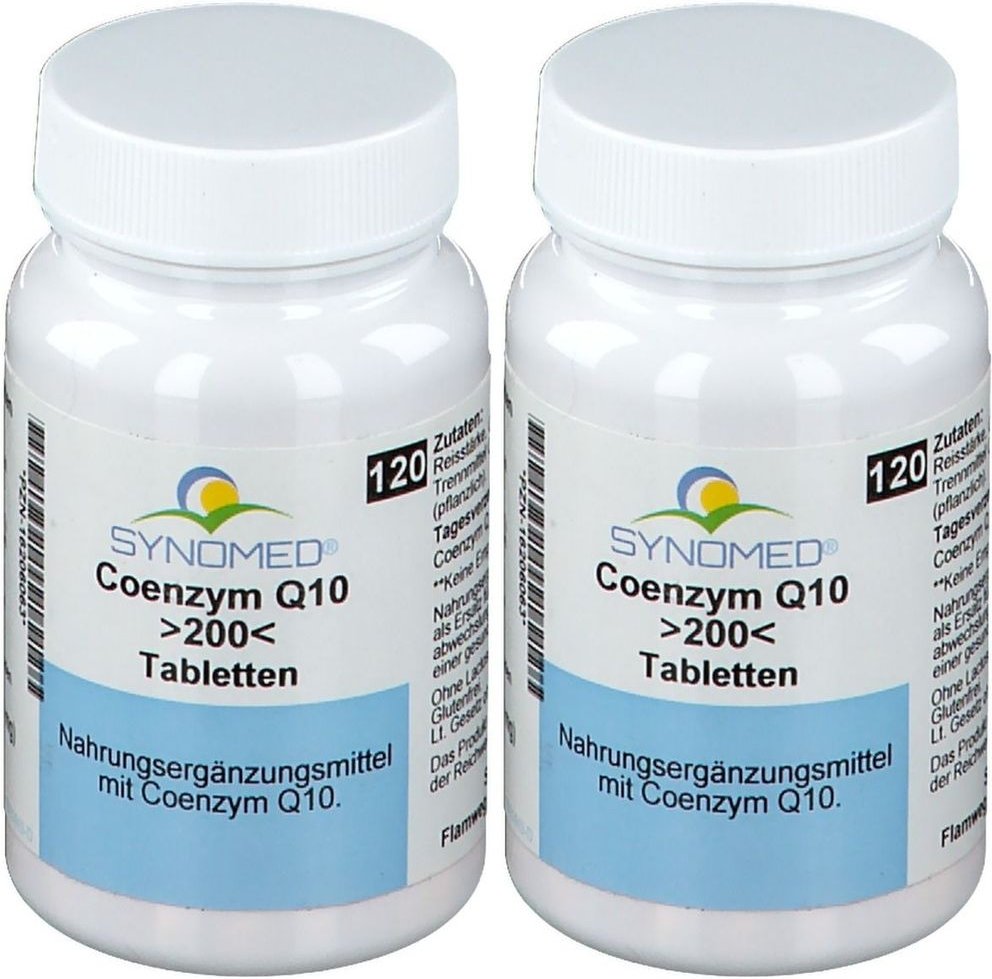 Coenzym Q10 200 Tabletten 2x 2x120 St