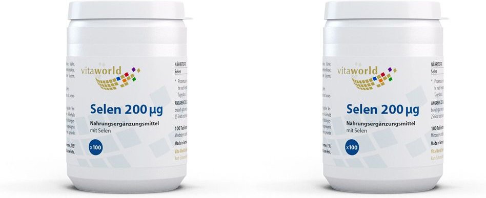Thumbnail - Selen 200 mcg Doppelpack 2x100 St Tabletten