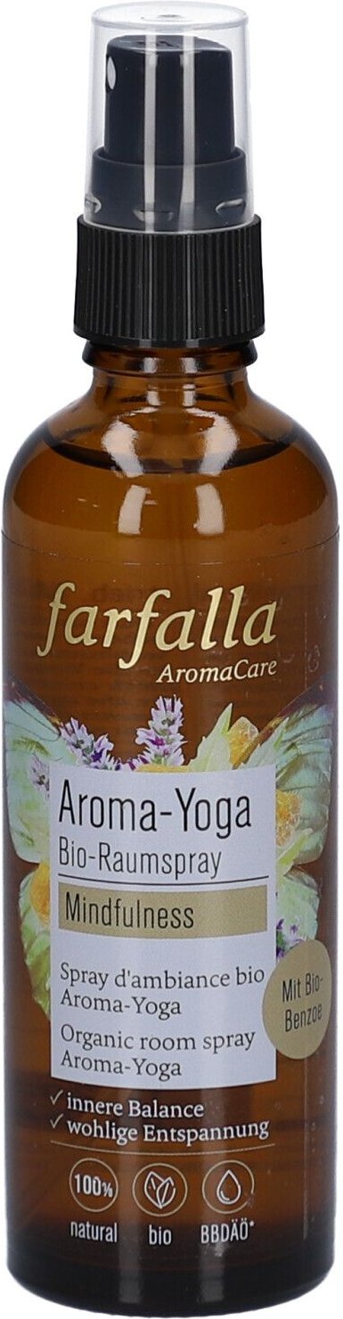 Farfalla Bio-Raumspray Aroma-Yoga 75 ml Spray