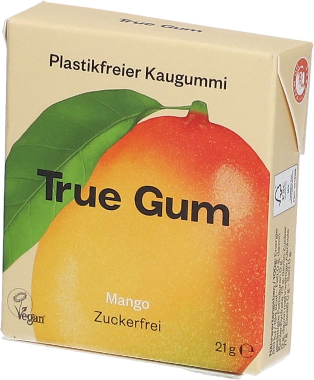 True Gum - Mango, 21g 21 g Kaugummi