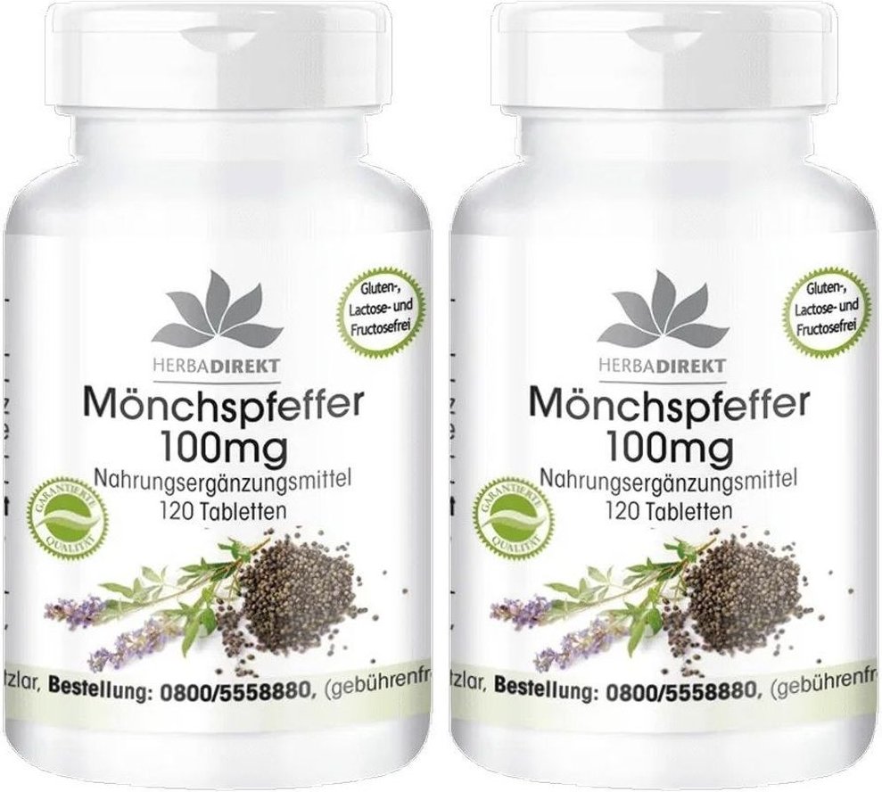 Mönchspfeffer 100 mg Tabletten 2x 2x120 St