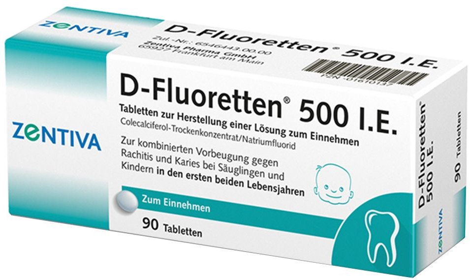 D-Fluoretten 500 Tabletten