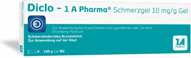 Diclo-1A Pharma Schmerzgel 10 mg/g 100 g Gel