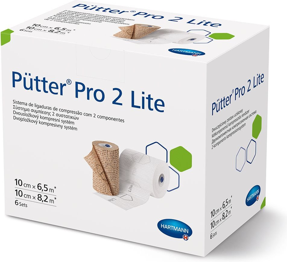 Pütterpro 2 Lite 2-Komponenten-Komp.System 10 cm 12 St Binden