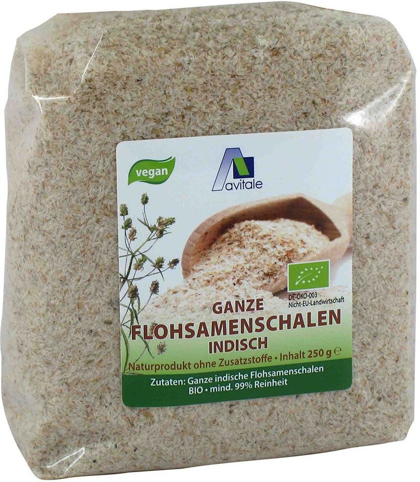 Flohsamenschalen Indisch B Bio 250 g Samen
