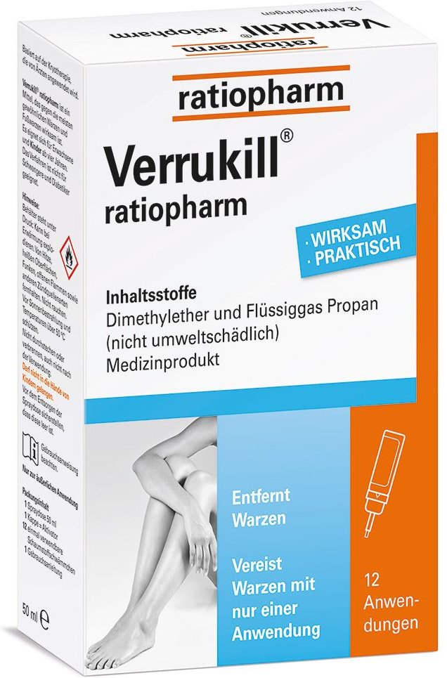 Verrukill ratiopharm Spray 50 ml