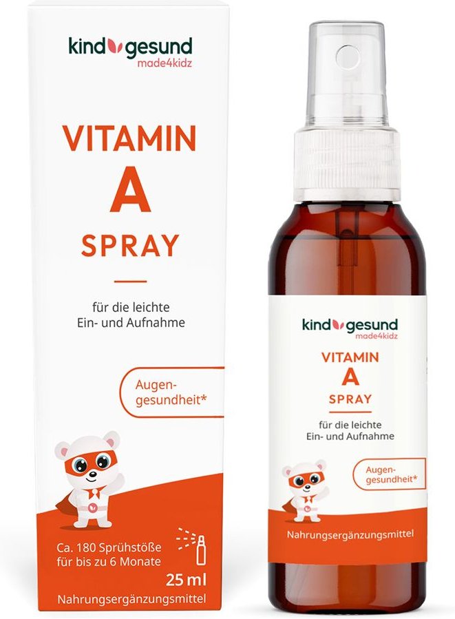 Kindgesund Vitamin A Spray 200 µg 25 ml