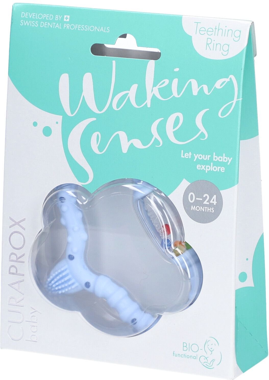 Curaprox baby Beissring blau 1 St Sonstige