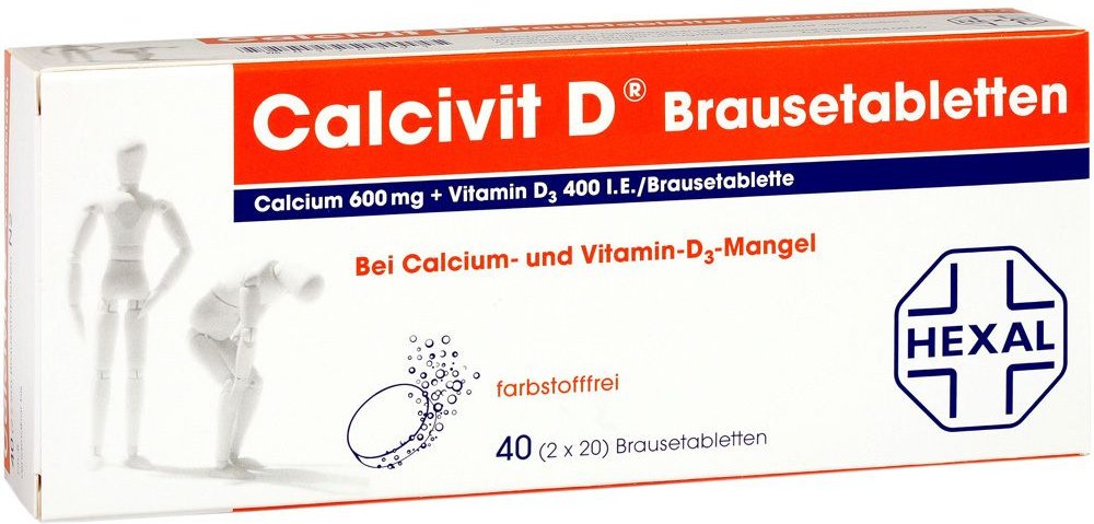 Calcivit D Brausetabletten 40 St