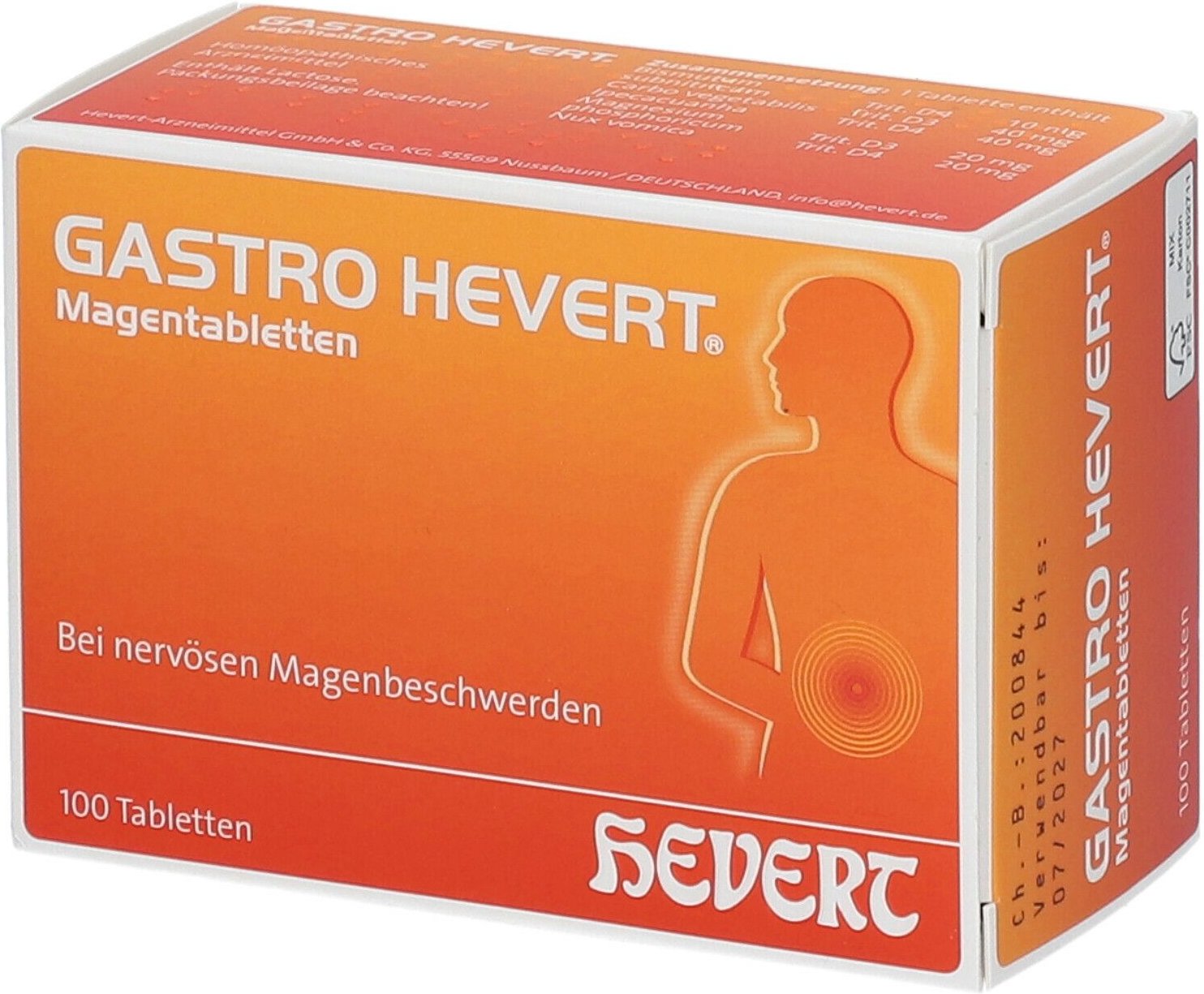 Thumbnail - Gastro-Hevert Magentabletten 100 St Tabletten