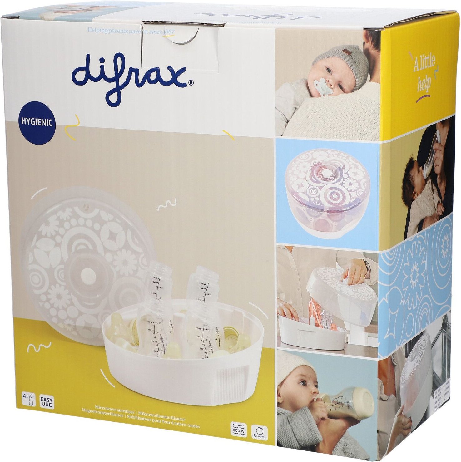 Difrax Steriliseerbox Magnetron 1 St Sonstige
