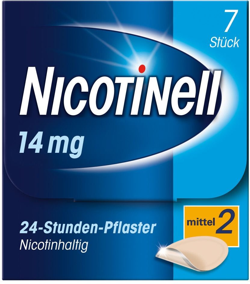 Nicotinell 14 mg/24-Stunden-Pflaster 35mg 7 St Pflaster transdermal