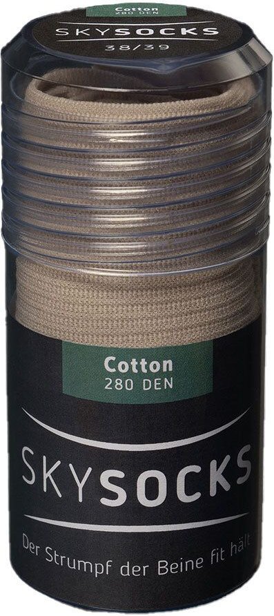 Skysocks Cotton 280den AD 38/39 sand 2 St Strümpfe