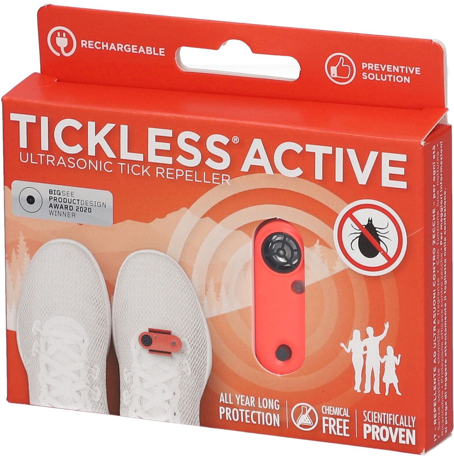 Tickless Active Koraal 1 St Keine Angabe