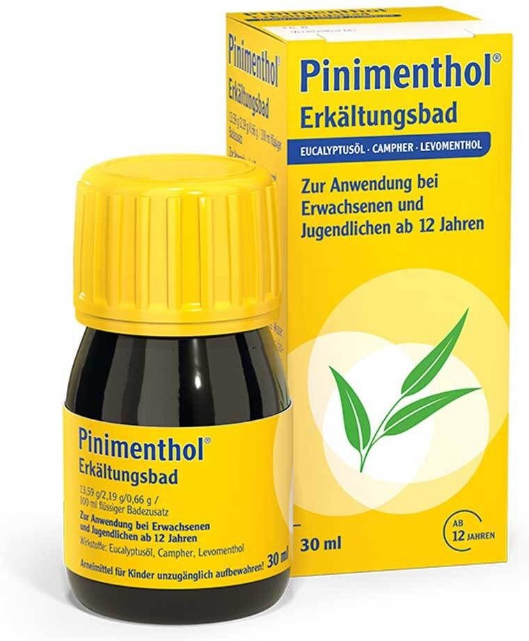 Pinimenthol Erkältungsbad ab 12 Jahre 30 ml Bad