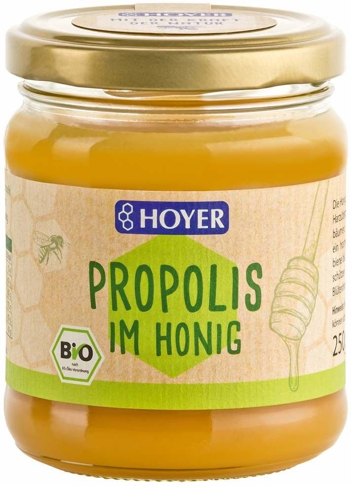 Hoyer Propolis IM Honig Bio 250 g Gel