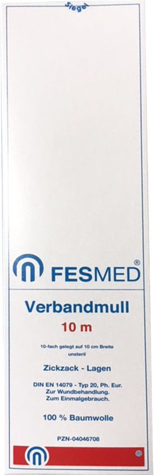 Verbandmull zickzack BW 20 / 1