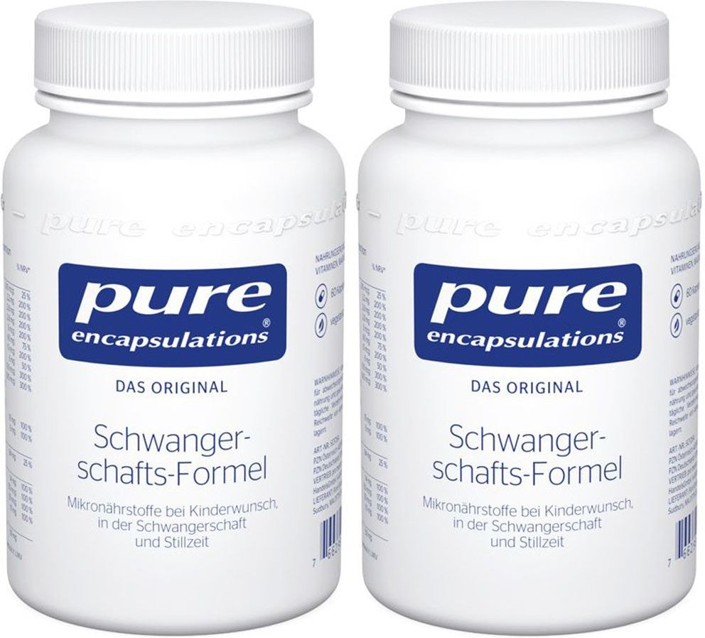 2x Pure Encapsulations Schwangerschafts-Formel Kaps. 2x60 St Kapseln