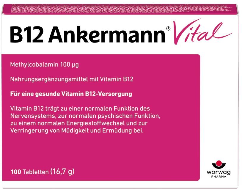 Thumbnail - B12 Ankermann Vital Tabletten