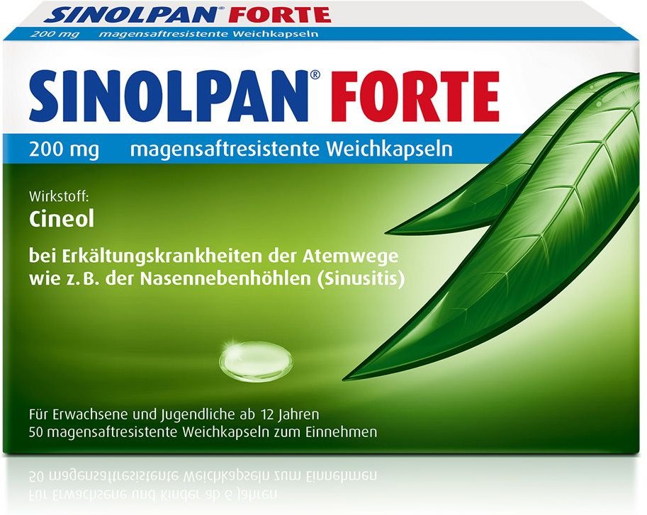 Sinolpan forte 200 mg magensaftres.Weichkapseln 50 St magensaftresistente Weichkapseln