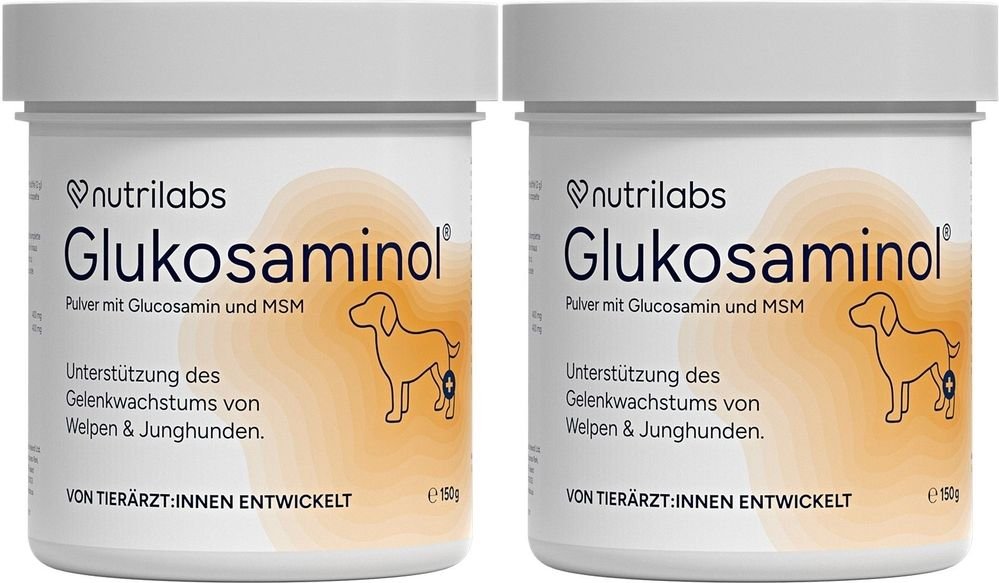 Glukosaminol Kleintier x2 2x150 g Pulver