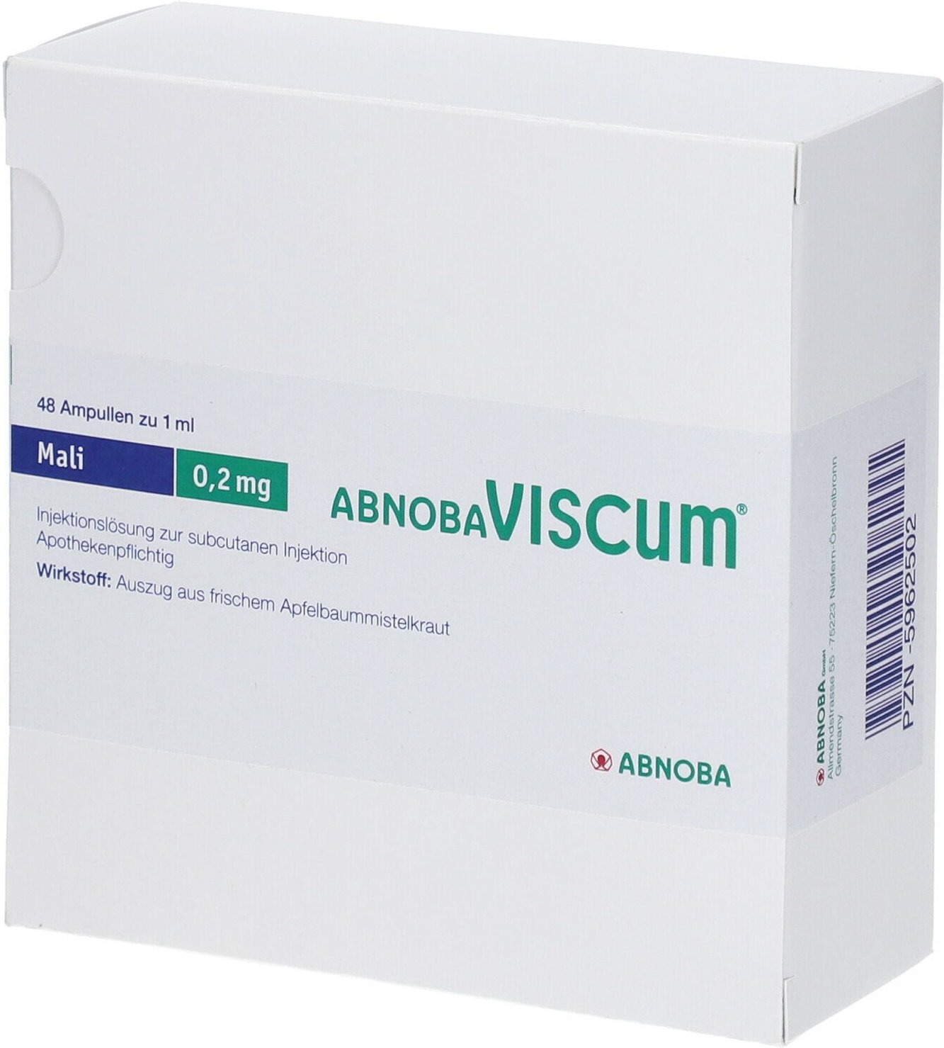 Abnobaviscum Mali 0,2 mg Ampullen 48 St