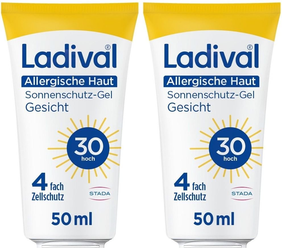 Ladival allergische Haut Gel Gesicht LSF 30 x2 2x50 ml