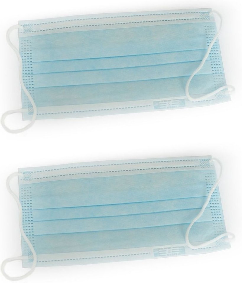 Mundschutz OP GB Nbueg BLA x2 2x10 St